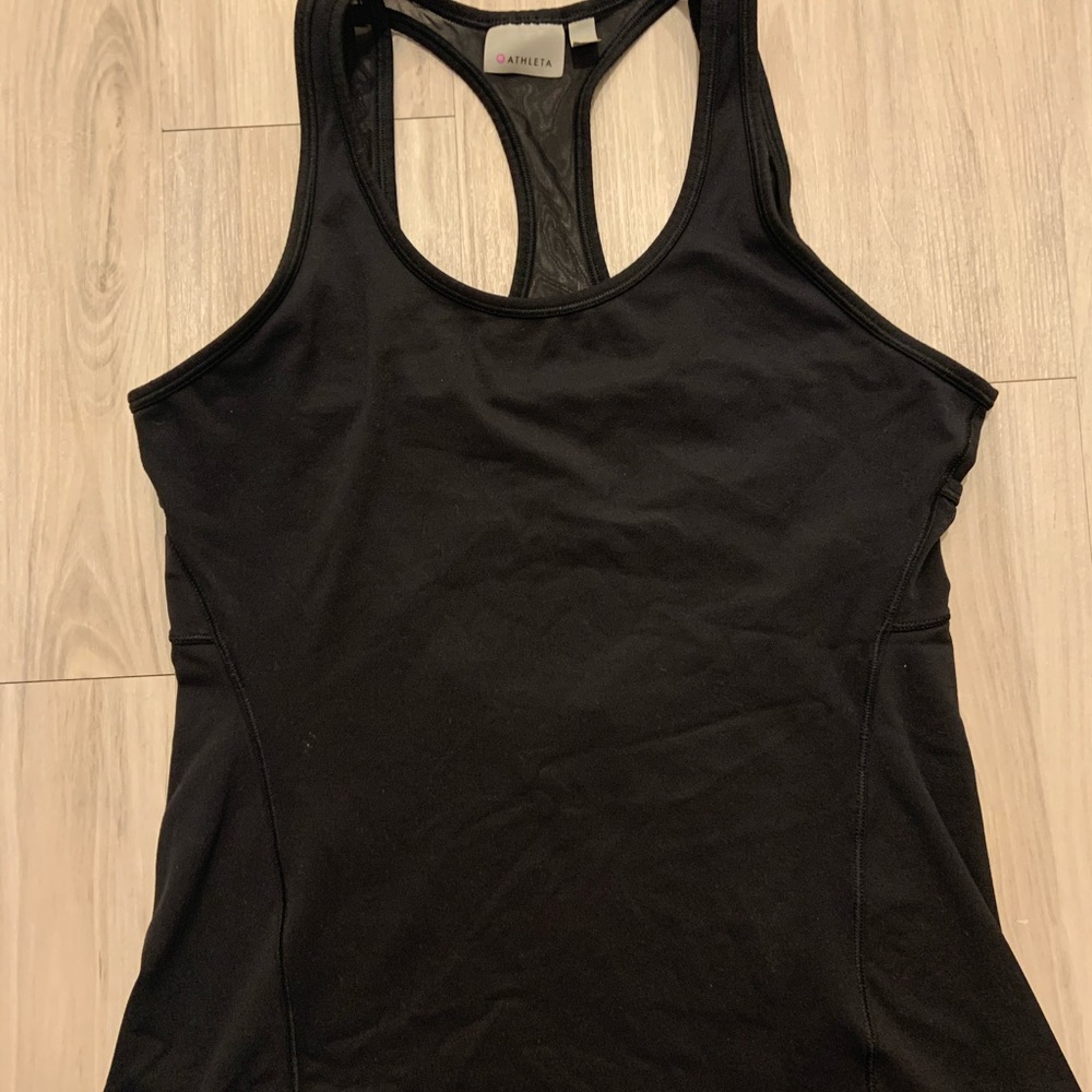 Black Athleta tank top
